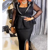 Elegant African Dresses for Women 2025 New Africa Clothing Plus Size Turkey Wedding Party Long Dress Dashiki Ankara Outfits Robe
