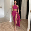 Dulzura Women 2024 Summer Tank Tops Long Skirts Party Club Vacation Two Piece Matching Sets Outfits Wholesale Items For Business