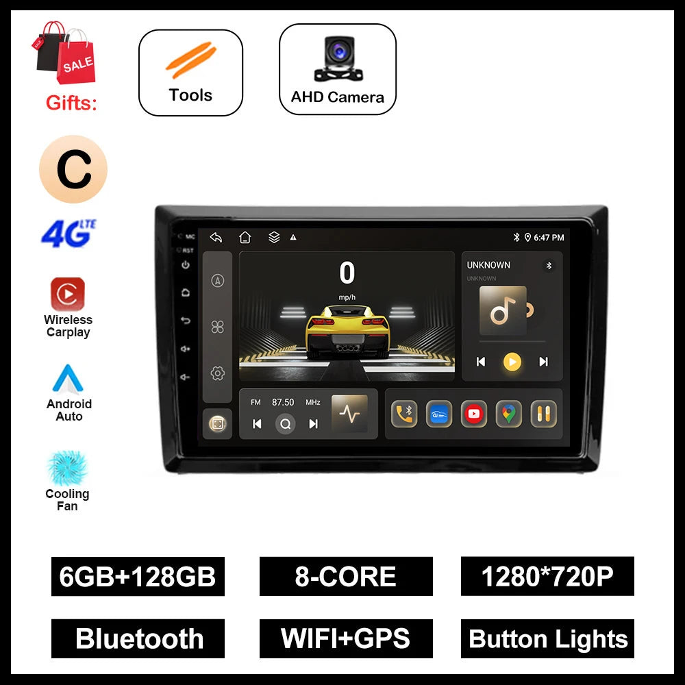 Android OS 9 inch for Volkswagen Beetle A5 2011 - 2019 Car Multimedia Radio Video Player WiFi Auto Accessories RDS Bluetooth