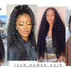Kinky Curly U V Part Wig Human Hair No Leave Out No Glue Brazilian Deep Curly Wave U Part Human Hair Wig for Women 180% Density