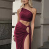 Dulzura Women 2024 Summer Tank Tops Long Skirts Party Club Vacation Two Piece Matching Sets Outfits Wholesale Items For Business