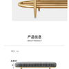 Shoes Rack with Soft Velvet Seat Cushion Shoe Bench Storage Entrance Living Room Furniture Space Saving