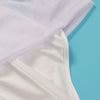 S10632 Sexy Slimming Mesh Splice Bum Covering Visibility Elastic Off-Shoulder 2-Piece Set European And American Style