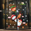 Christmas Window Sticker Merry Christmas Decorations For Home 2024 Cristmas Ornament Xmas Navidad Natal Gifts New Year 2025
