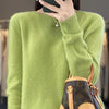 New cashmere sweater women's sweater in autumn and winter 100% merino wool fashion O-neck autumn warm pullover top