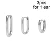 CRMYA Gold Silver Filled 16mm 14mm 12mm Flower Higgle Earring CZ Zircon Hoop Earrings For Women Girls Jewelry Wholesale