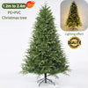 Artificial Christmas Tree PE+PVC Encryption with LED Lights Large Christmas Tree 120CM-240CM Home Christmas New Year Decorations