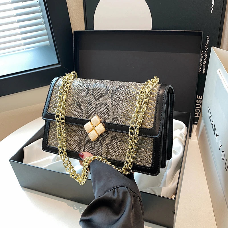 Luxury Purple Women's Single Shoulder Bag Pu Leather Ladies Bag Femme Designer Handbag Purse Flap Messenger Bag Brand Sac A Main