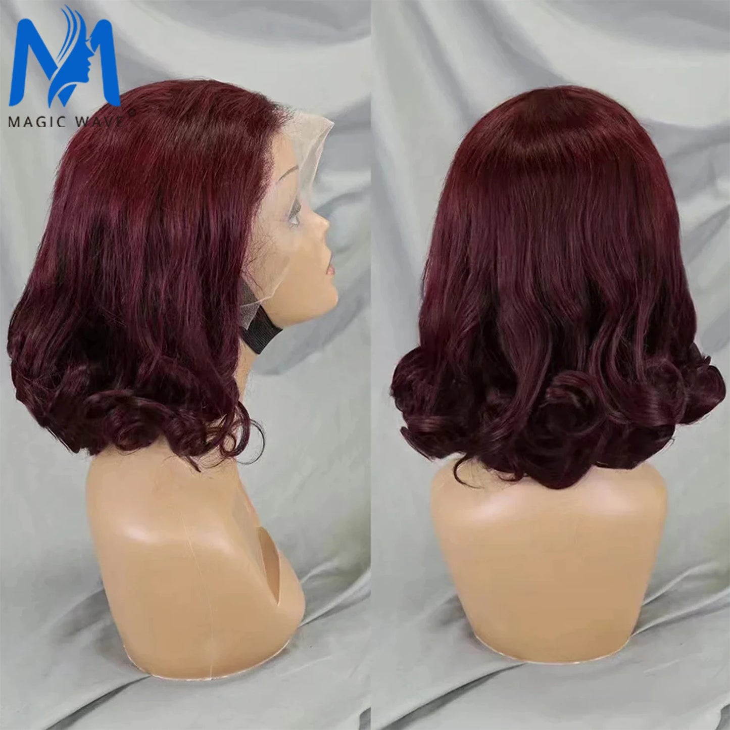 Loose Wave Human Hair Wigs for Black Women 1BT4 Color 13x4 HD Lace Frontal 200% Density Brazilian Fumi Human Hair Wigs