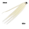 Ponytail Extensions Synthetic Boxing Braids Wrap Around Chignon Tail With Rubber Band Hair Ring 26 Inch Brown Ombre Braid DIY