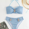 Summer Sexy Bikinis Female Swimsuits Women's Swimwear Push Up Swim Wear Bathing Suits Brazilian Bikini Set Beachwear Pool Bather