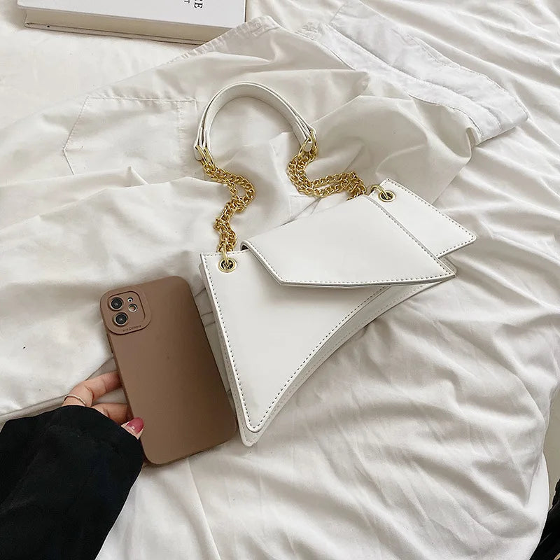High quality Ladies Shoulder Bag Sense of luxury Chain Handbags Premium Leather Retro Women Bags Designer Lady Armpit Bag Clutch