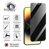 For iPhone 16 15 14 pro privacy tempered glass for iphone 15 14 13 12 11 pro max iphone14 iphone13 iphone16 iphone 16 pro anti spy screen protector iphone 14pro