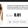 Ingemark Exaggerated Chunky Heavy Metal Twisted Torques Choker Necklace for Women Spiral Big Chain Grunge Jewelry Steampunk Men