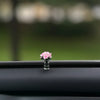 Dainty roses car center console window ornament mini cure car accessories ladies car personality beautiful interior ornaments