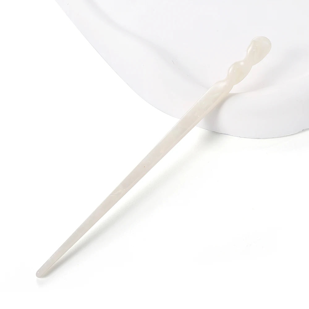 Chinese Style Hair Sticks Vintage Acetate Resin Chopstick Women Hairpins Hair Clip Pin Headwear Wedding Hair Jewelry Accessories