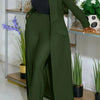 Women's Set Full Sleeve X-Long Blazer Coat+ Long Pant Suit 2025 Spring Streetwear Two 2 Piece Set Africa OL Work Outfits
