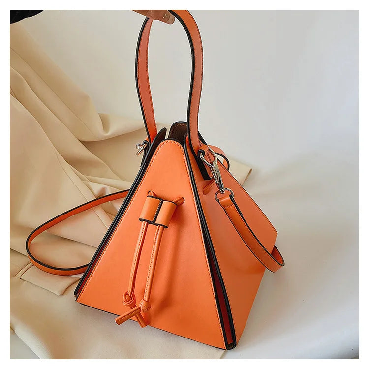 Fashion Ladies Shoulder Bags Handbag Sense of luxury Women Bags High quality Leather Crossbody Bag Designer Female Triangle Bags