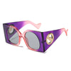 Colorful Square Sunglasses Women Men Two Color Frame Travel Sun Glasses Female Shades UV400 Male Gafas Oculos Brand Luxury