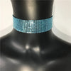 Fashion Metal Sequins Chokers Necklace Jewelry Women Statement Choker Wedding Necklace Jewelry Accessories For A Gift