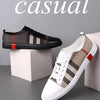 2022 New Fashion Mens Breathable Skateboard Shoes Men Fashion Sneakers High Quality Trainers Shoes Casual Genuine Leather Shoes