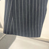TWOTWINSTYLE Striped Temperament Blazers For Women Notched Collar Long Sleeve Tunic Patchwork Double Breasted Coats Female New
