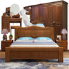 European Luxury Soft Bedroom Set Modern High End Storage Queen Bedroom Set Wood Cool Apartment Meuble De Chambre Furniture