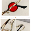 Fashion Diamond Round Sunglasses Women Luxury Rhinestone Shades UV400 Sun Glasses Female Punk Brand Designe Eyewear Men Eyeglass