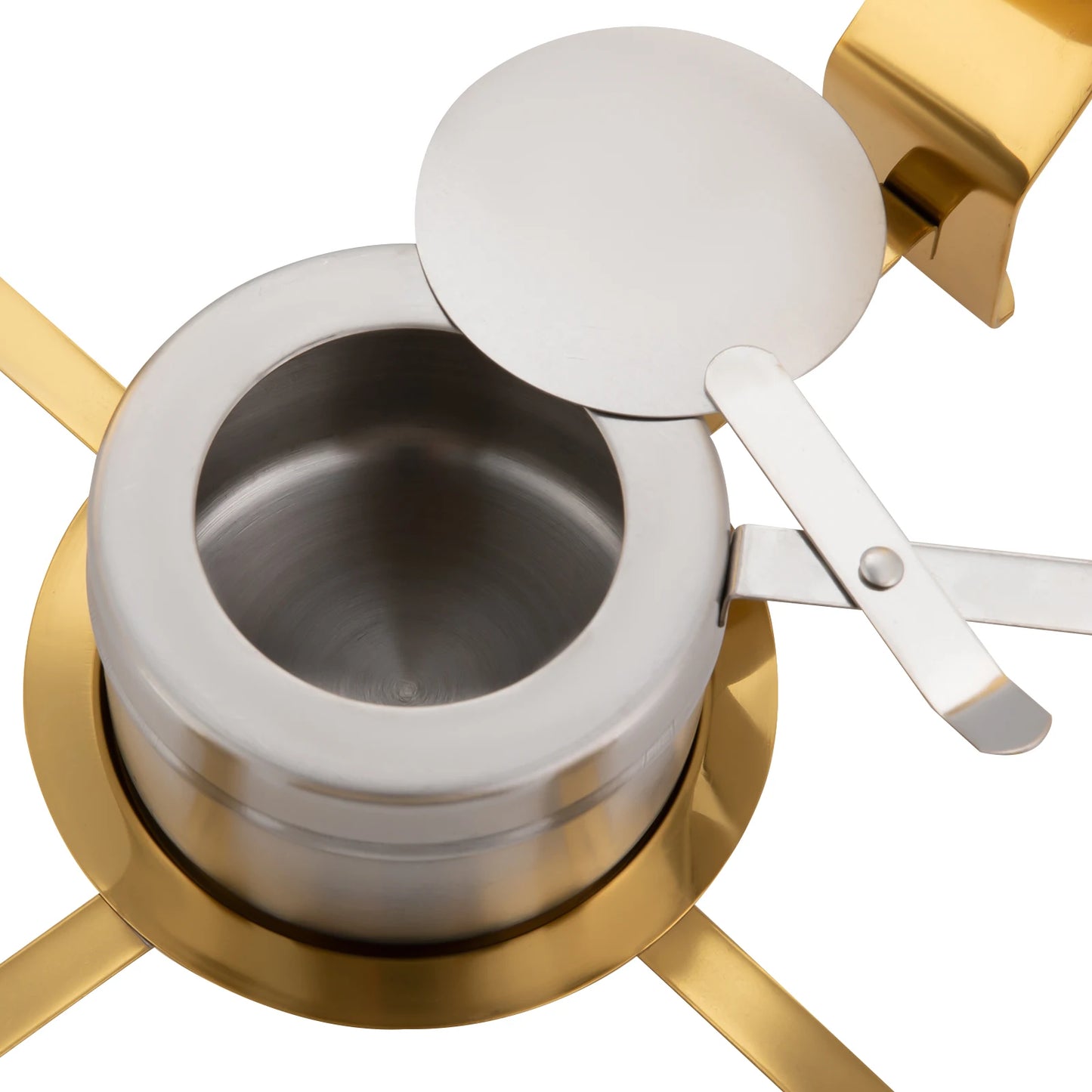 Chafing Dish Buffet Set Stainless Steel Hanging Lid Dining Stove Buffet Servers and Warmers Set Warming Tray