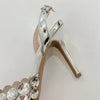 Eilyken Sexy Pointed Toe Women Pumps Elegant Crystal PVC Transparent Thin High Heels Slingback Party Prom Female Shoes