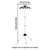 Display Stand Clothes Hanger Garment Foldable Tripod Steamer Rack Cloths Iron Hanging Stand Clothing Drying Rack Steamer Bracket