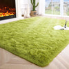 Fluffy Bedroom Rug Carpet Shaggy Fuzzy Rugs for Bedroom Thick Black Area Rugs for Living Room Rugs  for Girls Boys
