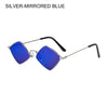 Square Polygonal Women Sunglasses 2025 Vintage Brand Diamond Rhombus Ladies Sun Glasses Men Female Fashion UV400 Shades Eyewear