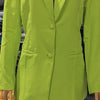 Women's Urban Suits 2025 Spring/Summer Latest Elegant Notched Collar Blazer Long sleeved Coat&Pocket Design Button Pants Set