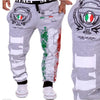Men's Pants Weatpants Hip Hop Joggers Cargo Pants Men Casual Pants Fashion Printing Trousers Streetwear Pantalones Hombre K201