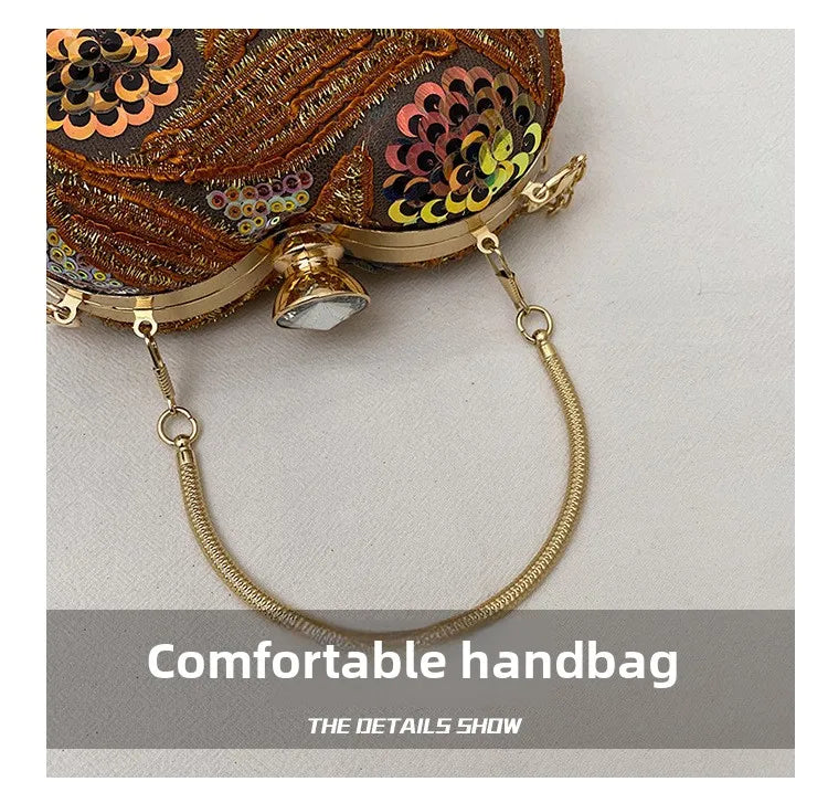 Luxury Gold Clutch Bags for Women 2025 Party Bags Evening Purse Designer Crossbody Bag New in Handbag Ladies hand bag sac femme