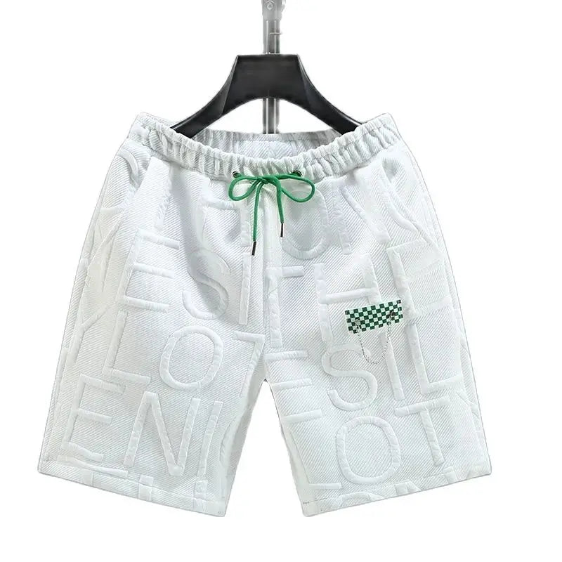 Fashion Plaid Shorts Men Summer Plus size M-7XL Comfortable Clothes Elastic Waist Clothing Male Breathable Short Trousers