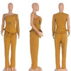 Spring 2 Pieces Set for Woman Pearl Top with Sleeves Pants Suit Women Outfit Elegant Classy Evening Wholesale Dropshipping