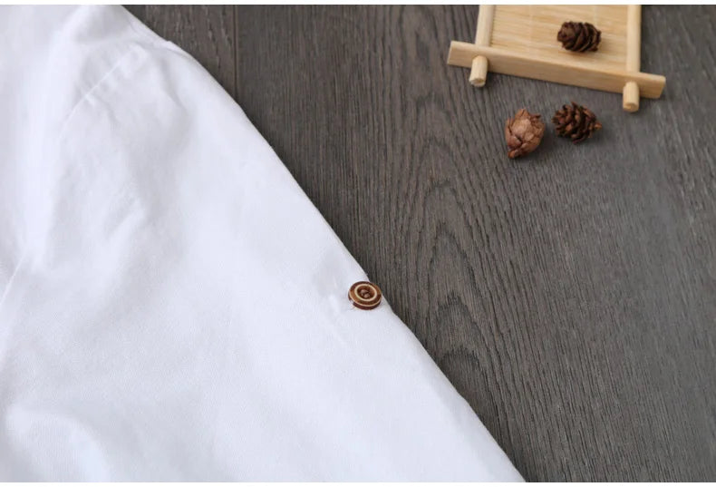 Women Cotton Embroidery Loose Long White Shirts 2025 Spring Autumn New Casual Office Lady Blouse Female Top Loose shirt