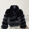 2025 MAOMAOKONG Natural Real Fox Fur Coat Women Winter Long Sleeve Luxury Raccoon Fur Jackets Thick Top Female Furry Coat Vest