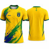 Summer New Brazil Football Jerseys For Men 2026 Football Support Sports Tshirts Mesh Breathable Tees Fans Gifts Man Clothing