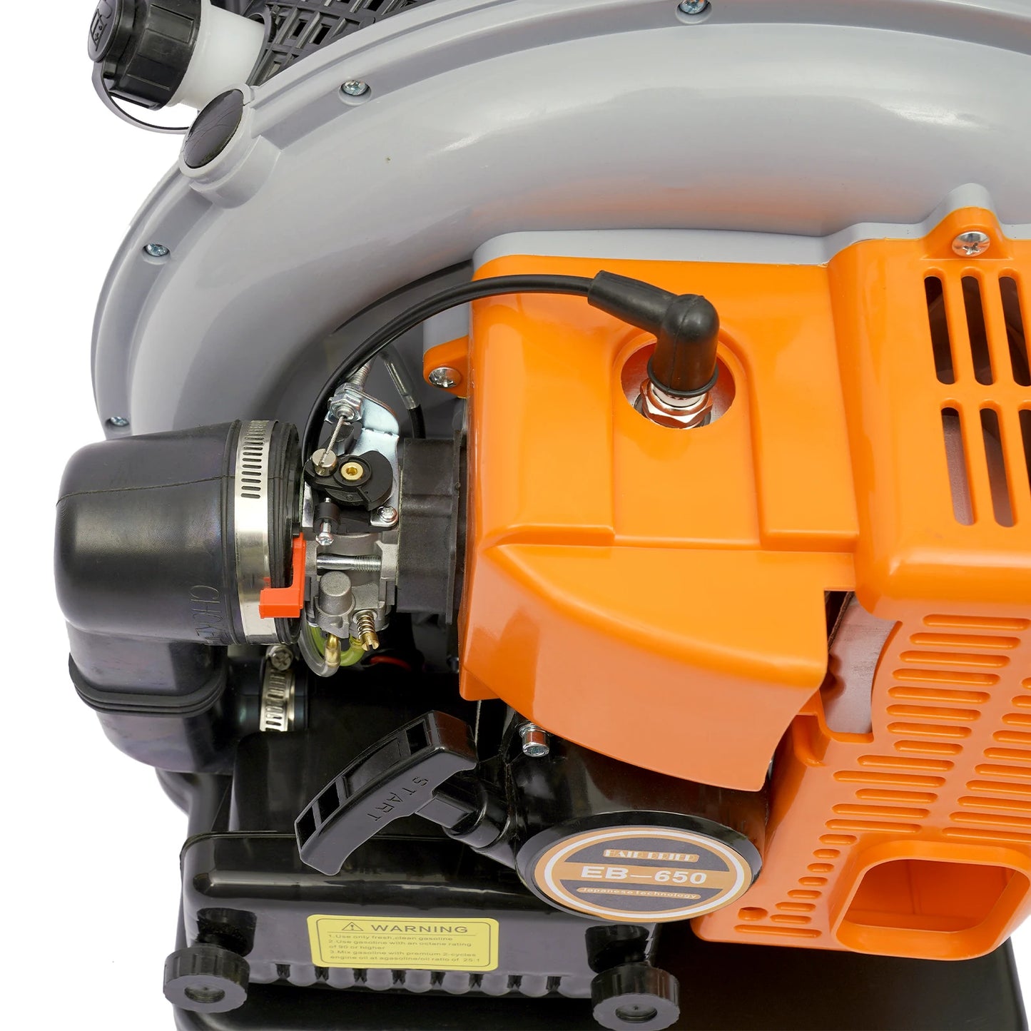 65CC 2 Stroke Petrol Backpack Leaf Air-cooled Blower Commercial Garden Yard Tool 2.7 kw 6800r/min