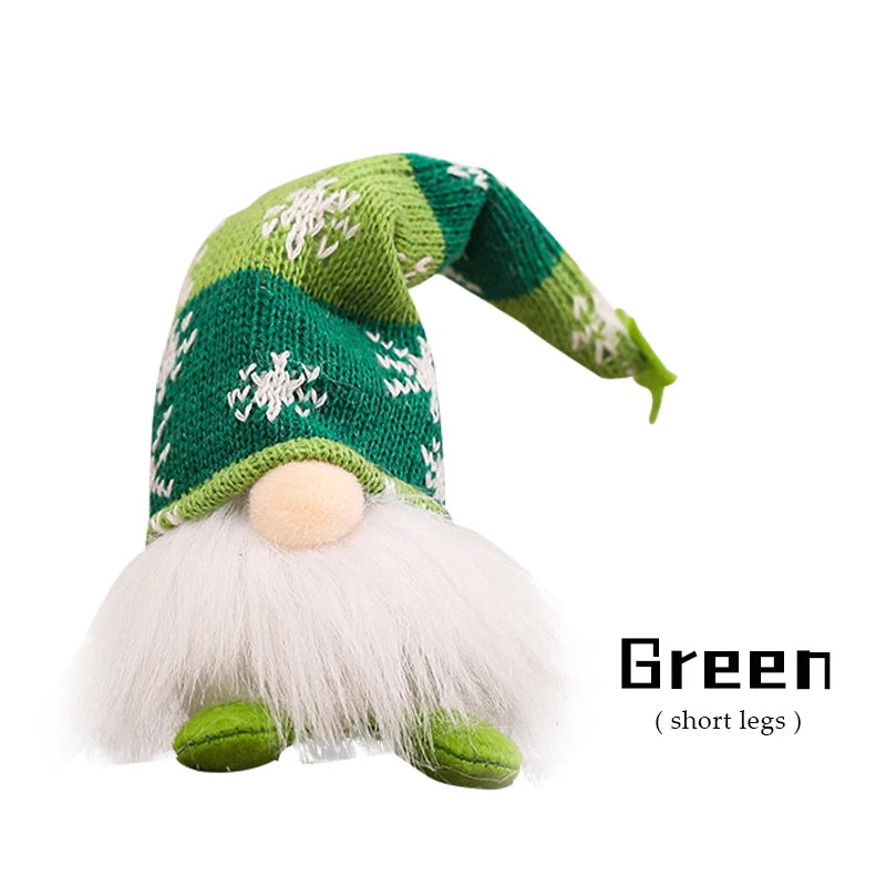 Glowing Gnome Christmas Faceless Doll Plush Toys 6 Styles Santa Claus Merry Christmas New Year Gifts Navidad Natal Home Decor