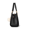 New Fashion Middle Aged Mom Shoulder Crossbody Bag Large Capacity Women's Handbag with Pendant