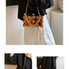 Mini Gold Chain Crossbody Bags for Women 2024 Y2K Korean Fashion Lady Evening Party Shoulder Bag Handbags and Purses