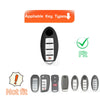 TPU Key Fob Cover with Keyring Lanyard for Nissan Altima Coupe Armada GTR Maxima Murano Cross CABRIOLET Rogue Versa