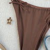 Bikini design split halterneck set summer swimsuit is comfortable for surfing holidays