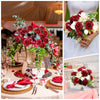 50-200PCS Artificial Roses Flowers Foam Flowers with Stems Fake Roses for DIY Wedding Bouquets Centerpieces Valentine's Day