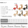 Fashion Women Pumps Sandals Summer Platform Belt Buckle Strap PU Square Heel Outdoor Korean Style Black Open Toe Grace 1550-1