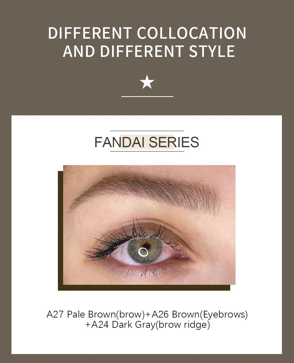 New Top Tattoo Microblading Paint Ink 3ml Pigment For Semi Permanent Body Art Eyebrows Eyeliner Lips Tint Makeup Supplies